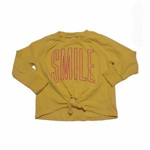 Old Navy Girls Smile Crop Sweatshirt 5